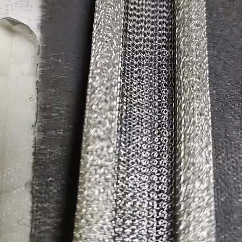 Сетчатая уплотнительная прокладка электромагнитного экранирования с двойной P-образной конструкцией (двойной сердечник).3