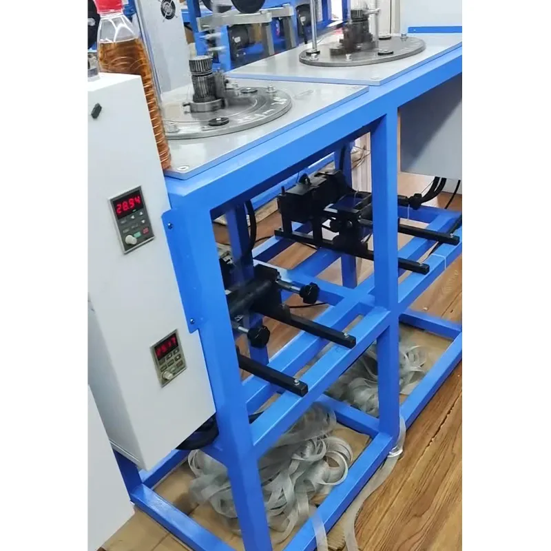 Двухголовая автоматическая трикотажная машина для электромагнитной экранирующей сетки.3