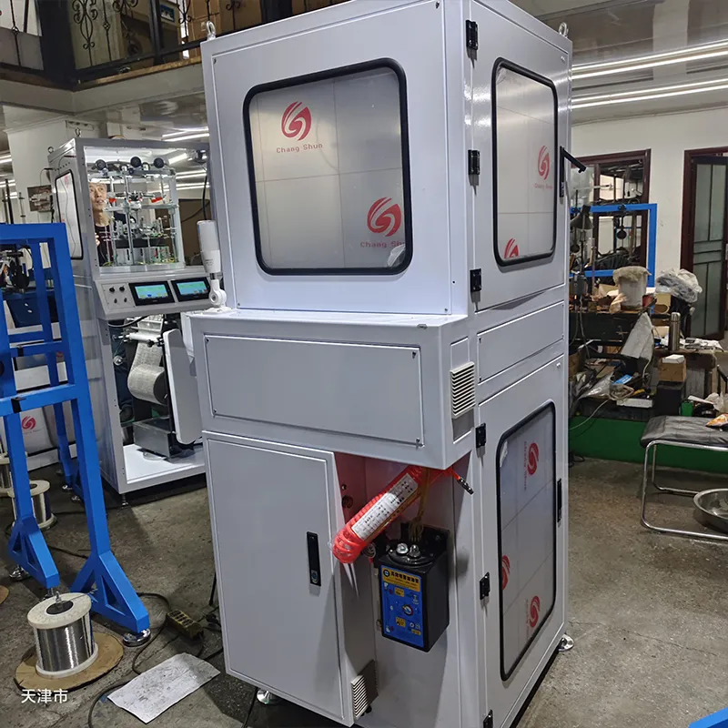 Полностью закрытая автоматическая трикотажная машина для электромагнитной экранирующей сетки.3