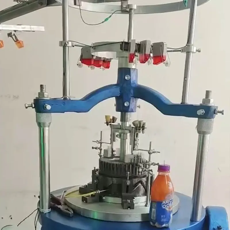 Трикотажная машина для внутренней сетки автомобильных гофрированных труб.3