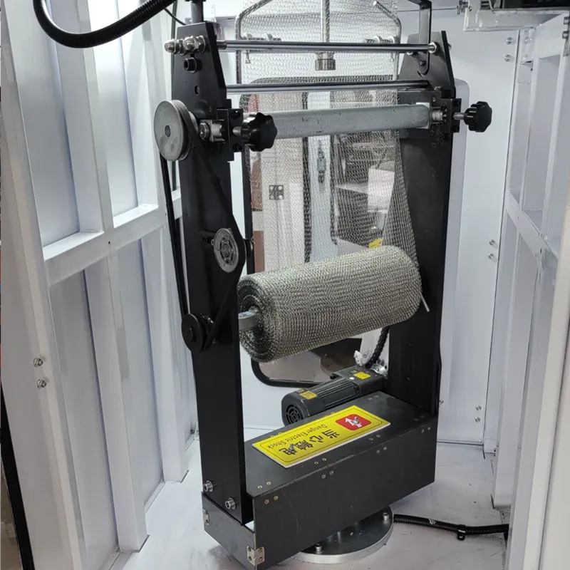 Трикотажная машина типа II для фильтрующей сетки нефтяных пеногасителей.2